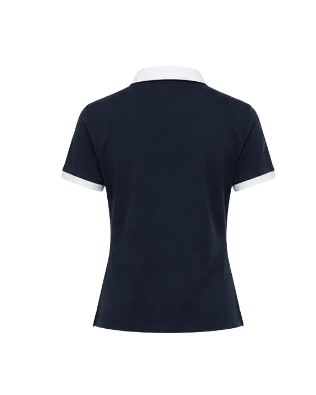 Navy Blue with White-