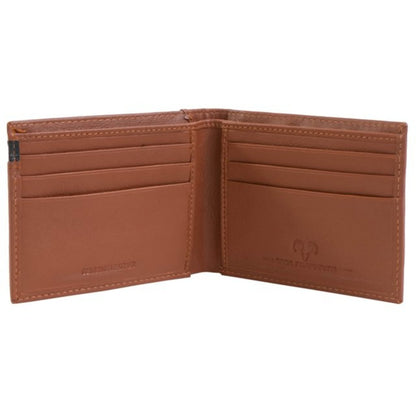Jack Abrahams Goat Nappa Leather Bi-Fold Top Front Wallet