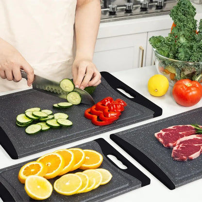 Non-Slip Rubber Grip Cutting Boards
