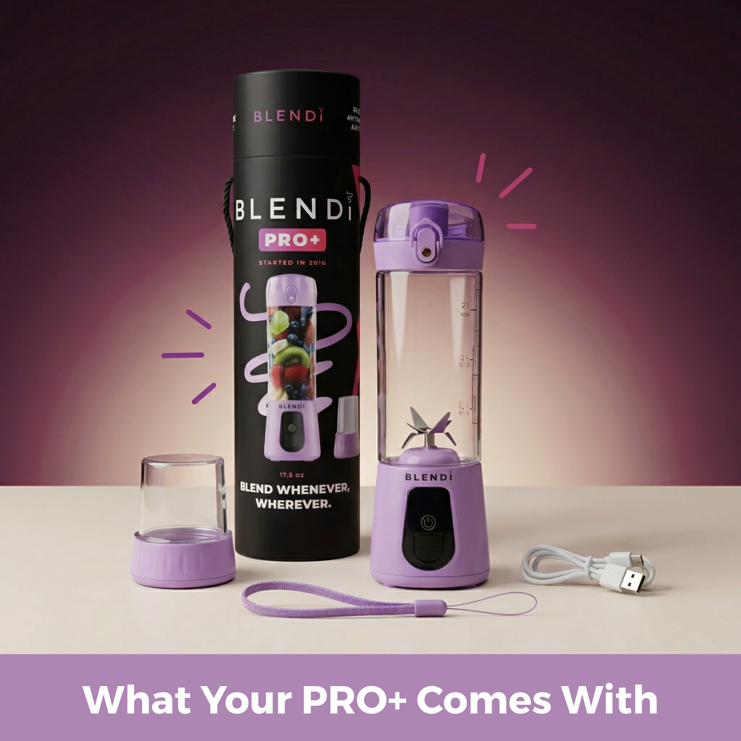 Purple-