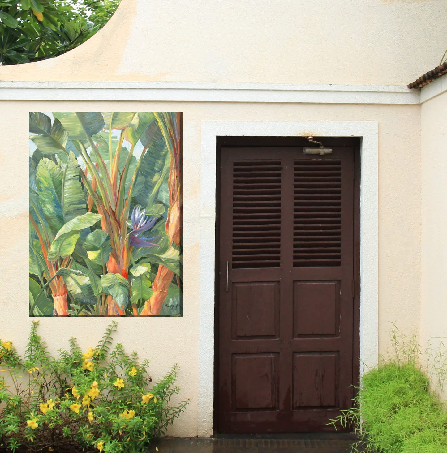 Hidden Paradise #1 All Weather Outdoor Art