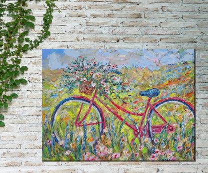 Brenda's Bike All Weather Outdoor Art