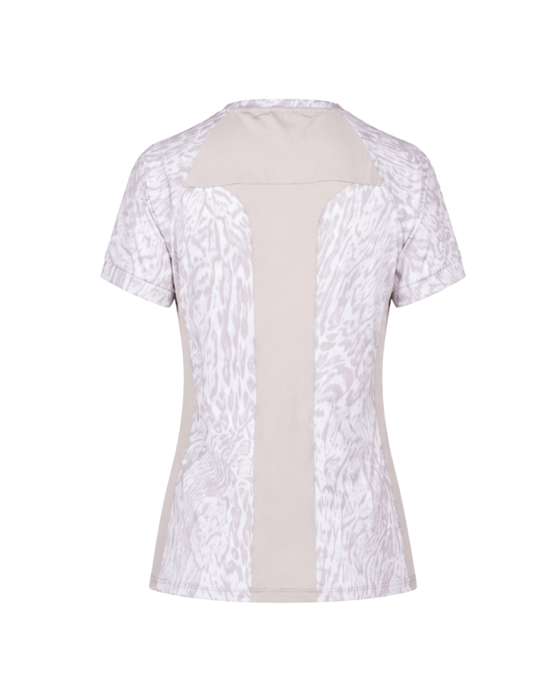 White with Gray Leopard Beige Inside-