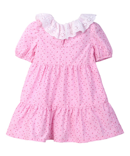 Beebay Frill Collar Printed Dress