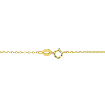 5 CT TGW Malachite Necklace With Chain Yellow Silver Length (inches): 17