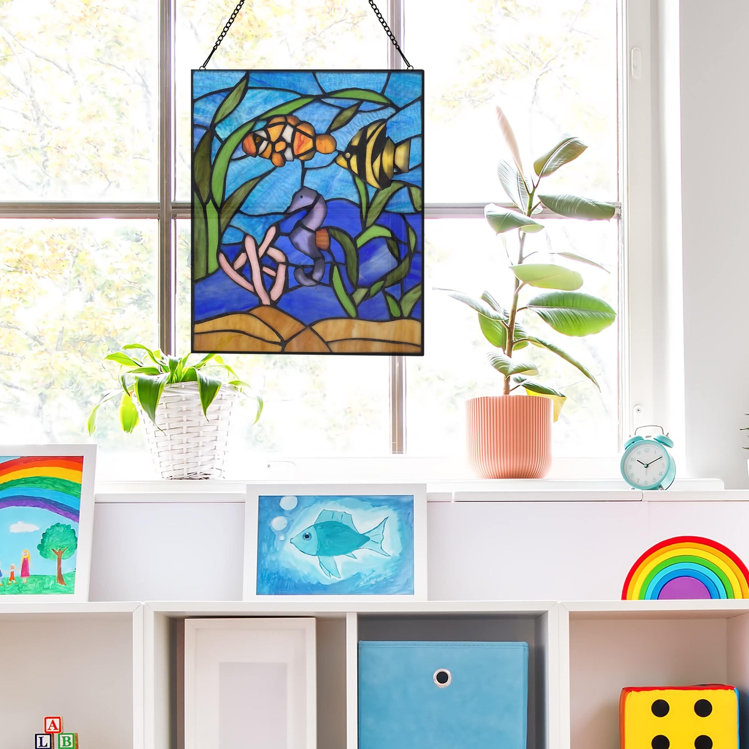 Blue/Green/Purple/Orange/Yellow-