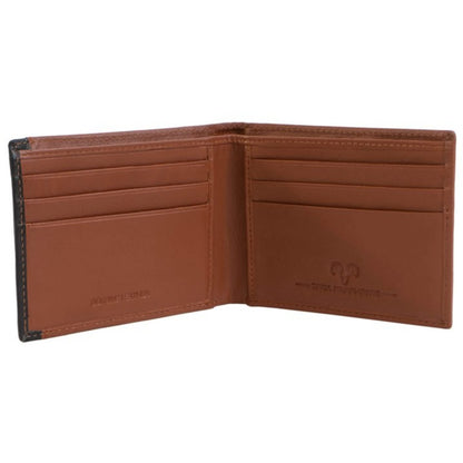 Jack Abrahams Goat Nappa Leather Bi-Fold Top Front Wallet
