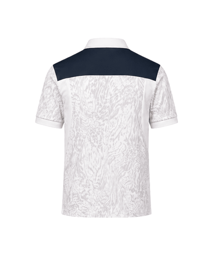 Navy Blue with Leopard-
