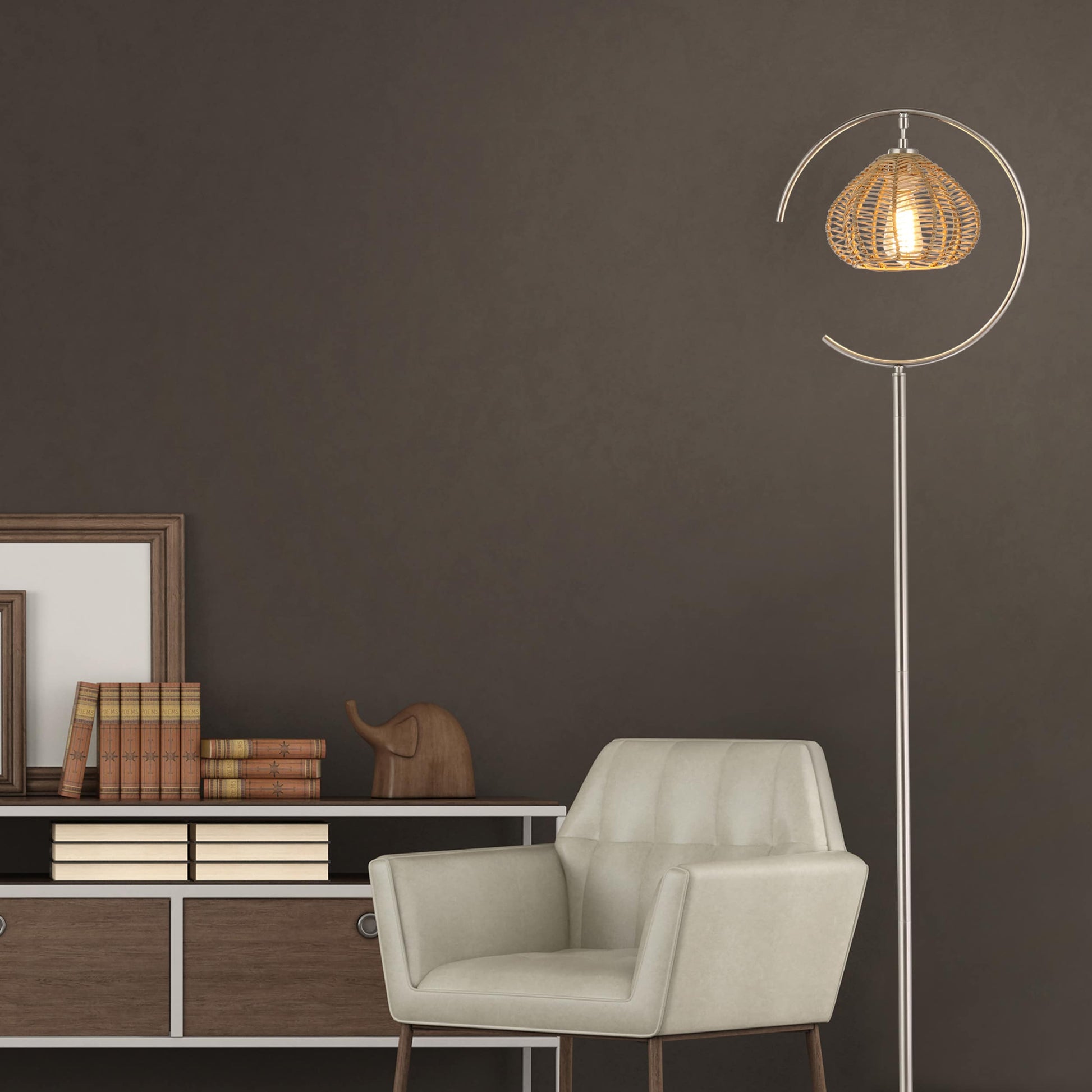 Tan/ Nickel-