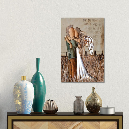 One Day Someone by Ruth's Angels - Canvas Gallery Wrap