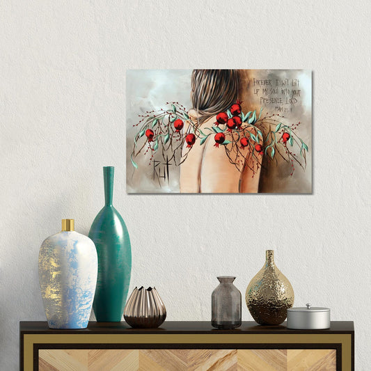 Forever I Will Lift by Ruth's Angels - Canvas Gallery Wrap