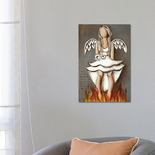 It's Okay If You Fall by Ruth's Angels - Canvas Gallery Wrap