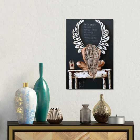 On The Darkest Days by Ruth's Angels - Canvas Gallery Wrap