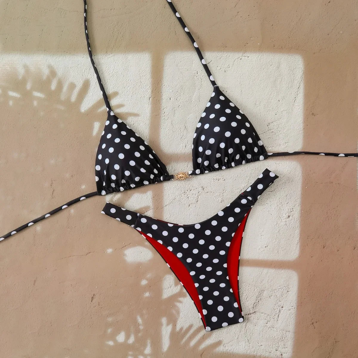Black Polka Dot-
