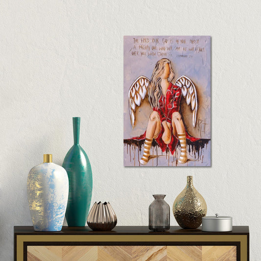 The Lord Our God by Ruth's Angels - Canvas Gallery Wrap