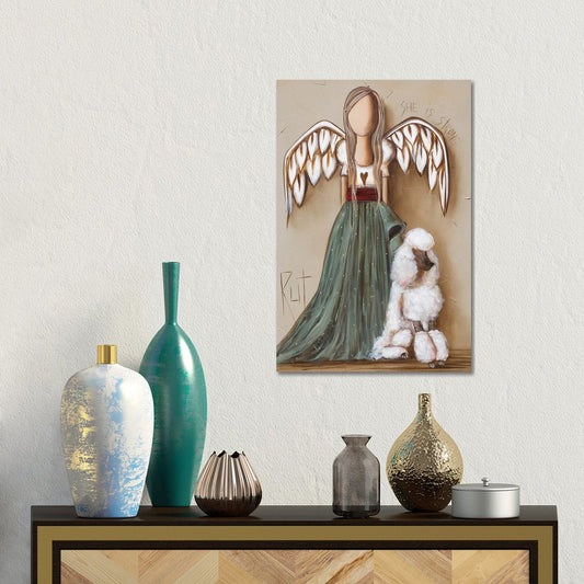 She Is Strong by Ruth's Angels - Canvas Gallery Wrap