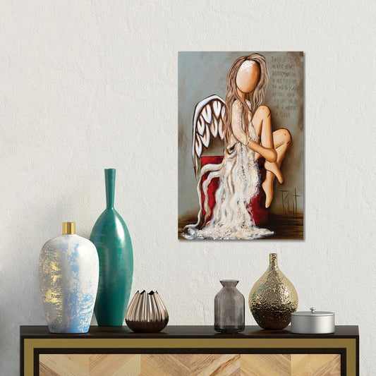 There Is Strength In Her by Ruth's Angels - Canvas Gallery Wrap