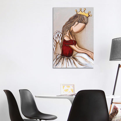 Gold Crown by Ruth's Angels - Canvas Gallery Wrap