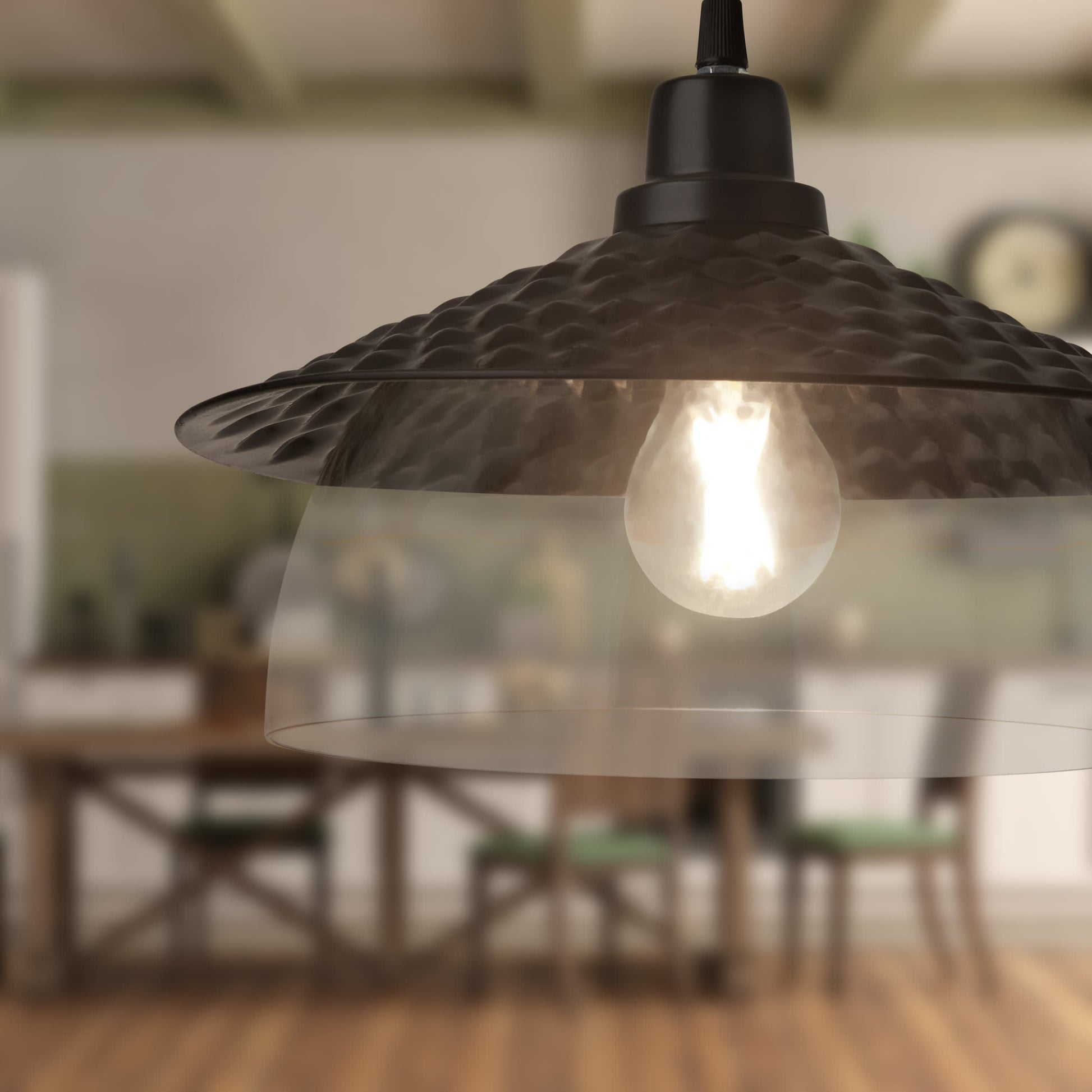 Black/ Clear-