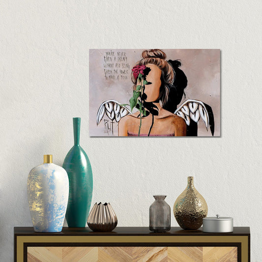 You're Never Given A Dream by Ruth's Angels - Canvas Gallery Wrap
