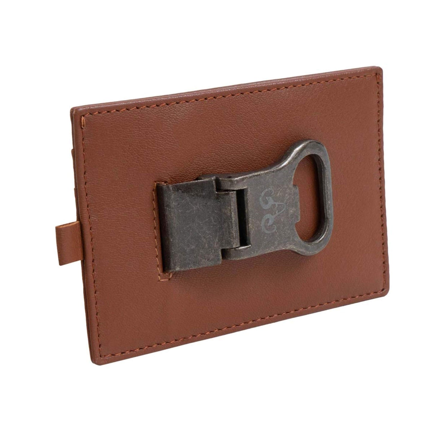 Jack Abrahams Goat Nappa Leather Card Case Wallet