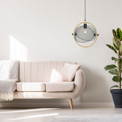 River of Goods 14.625" L Henderson Industrial Metal Pendant Light
