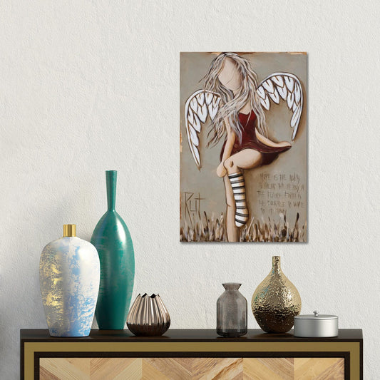 Hope Is The Ability by Ruth's Angels - Canvas Gallery Wrap