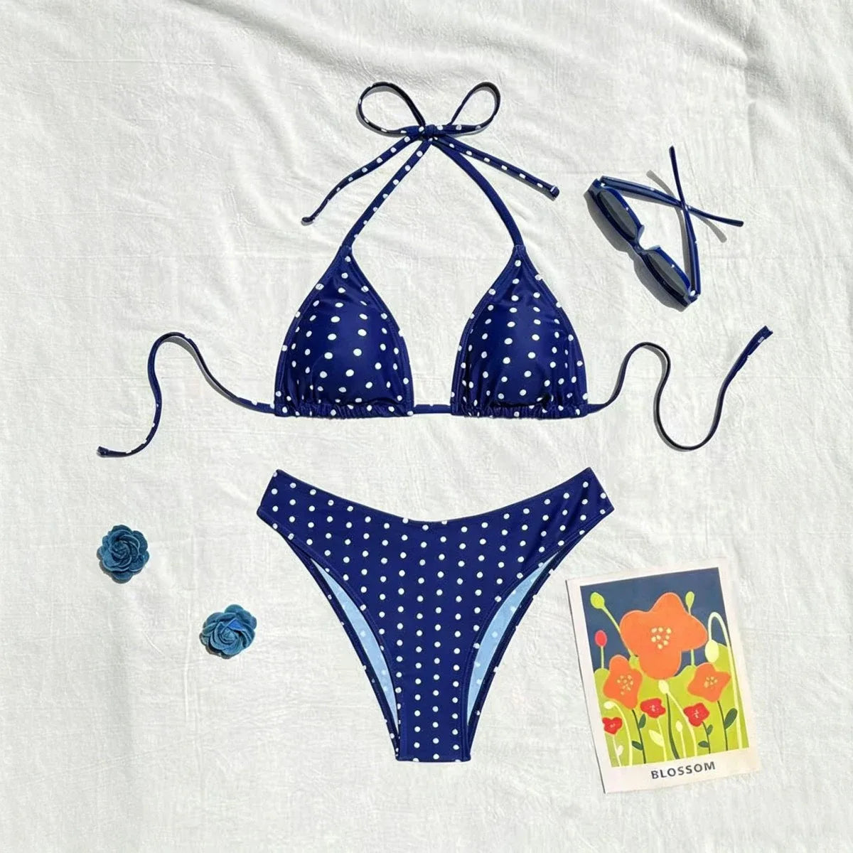 Blue-
