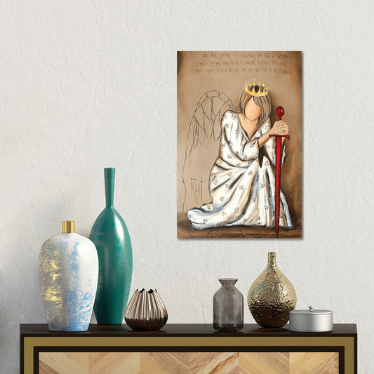 You Are Strong And Beautiful by Ruth's Angels - Canvas Gallery Wrap