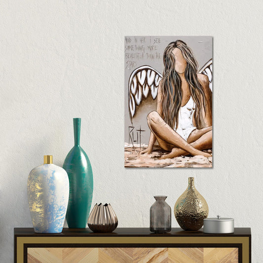 And In Her I See by Ruth's Angels - Canvas Gallery Wrap