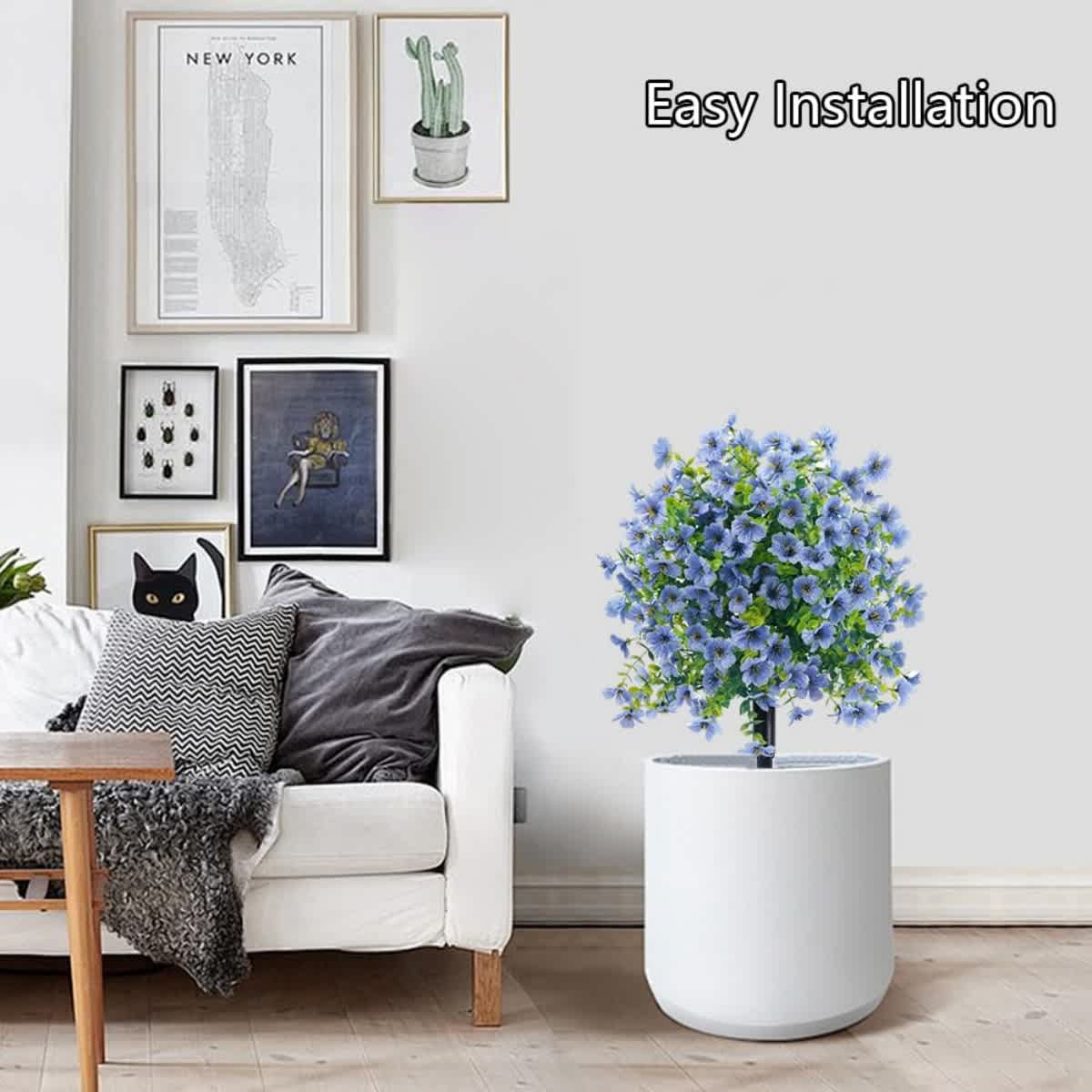 Blue-