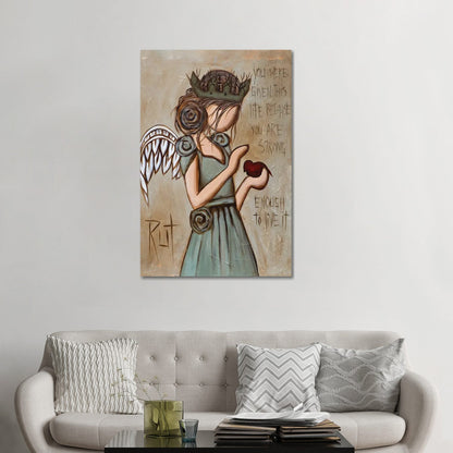 Strong Enough by Ruth's Angels - Canvas Gallery Wrap