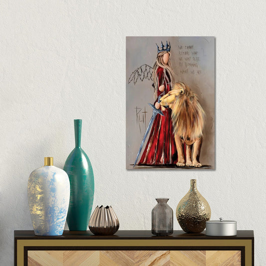 We Cannot Become by Ruth's Angels - Canvas Gallery Wrap