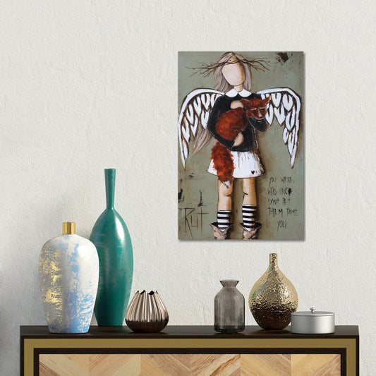 You Were Wild by Ruth's Angels - Canvas Gallery Wrap