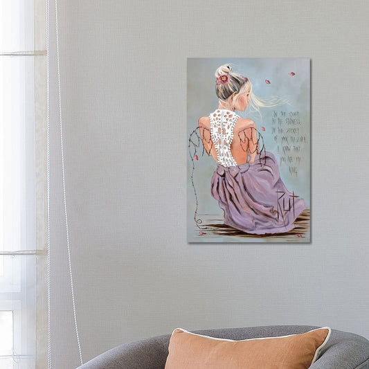 In The Quiet by Ruth's Angels - Canvas Gallery Wrap