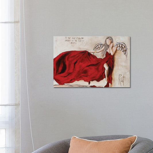 It'S That Heart Of Gold by Ruth's Angels - Canvas Gallery Wrap