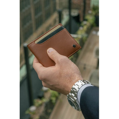 Jack Abrahams Goat Nappa Leather Bi-Fold Top Front Wallet