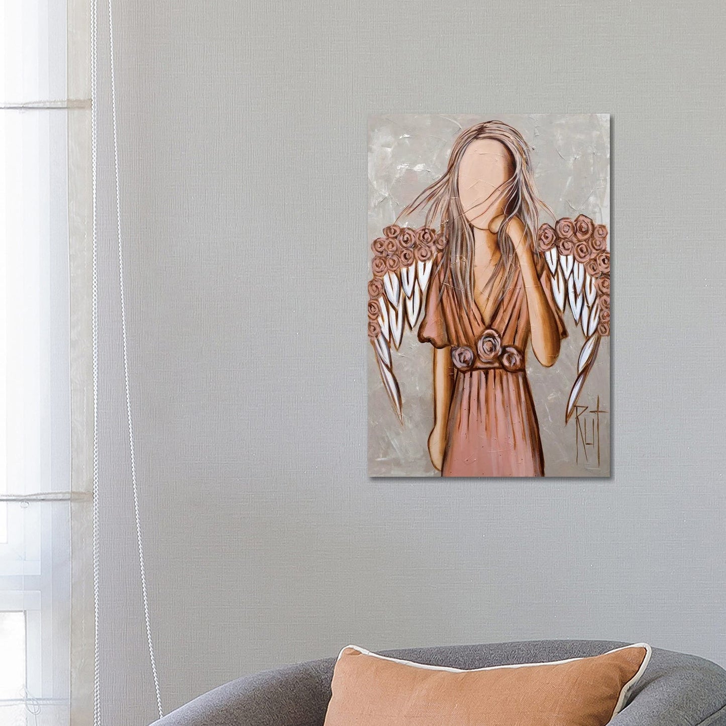 Wing Crown by Ruth's Angels - Canvas Gallery Wrap