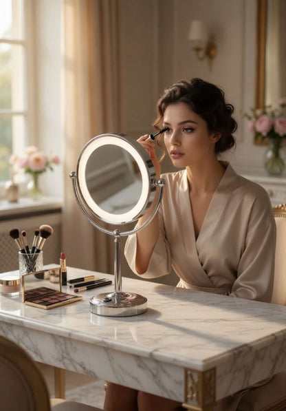 Cordless Rechargeable Make up Mirror