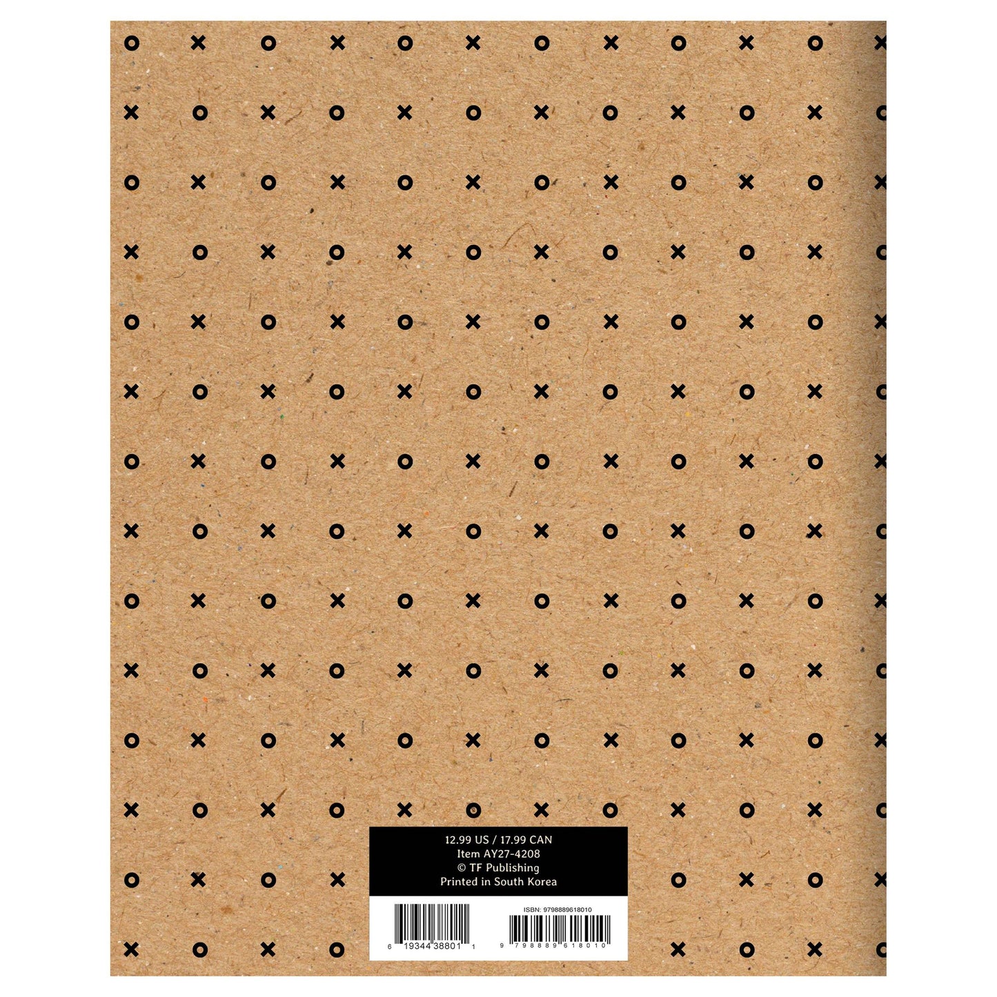 July 2026 - June 2027 Kraft Dot Monthly Planner