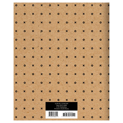 July 2026 - June 2027 Kraft Dot Monthly Planner