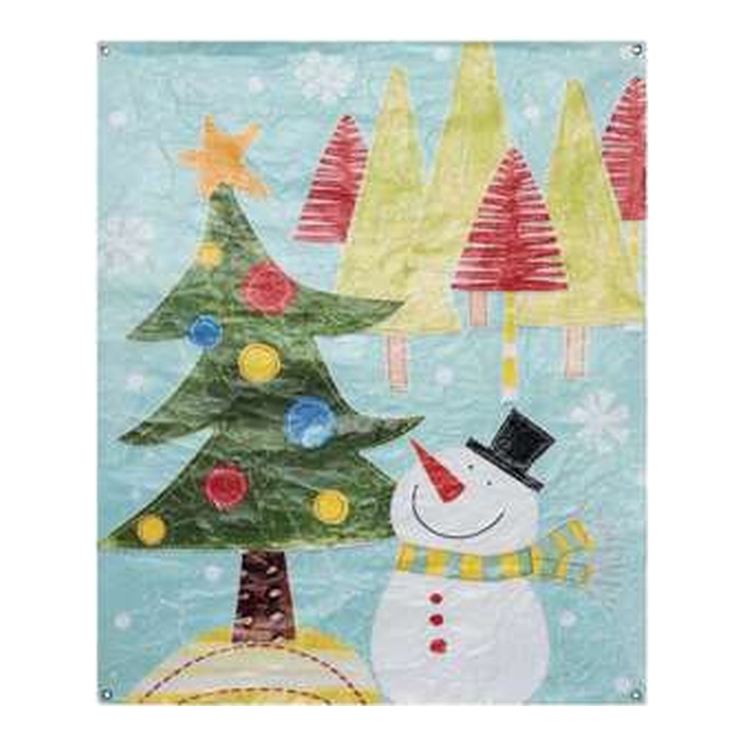 Paper Art Decor Set of 2 Christmas Wall Art Home Decorations for Festive Holiday Cheer