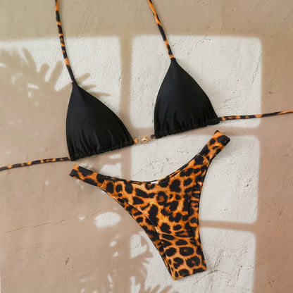 Black Leopard Print-
