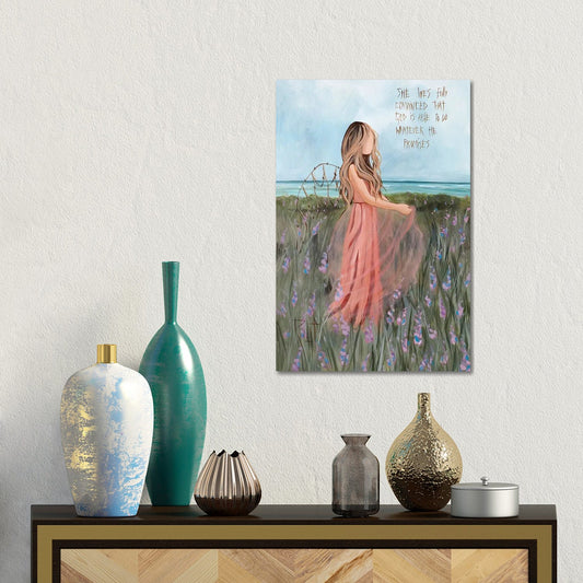She Lives Fully by Ruth's Angels - Canvas Gallery Wrap