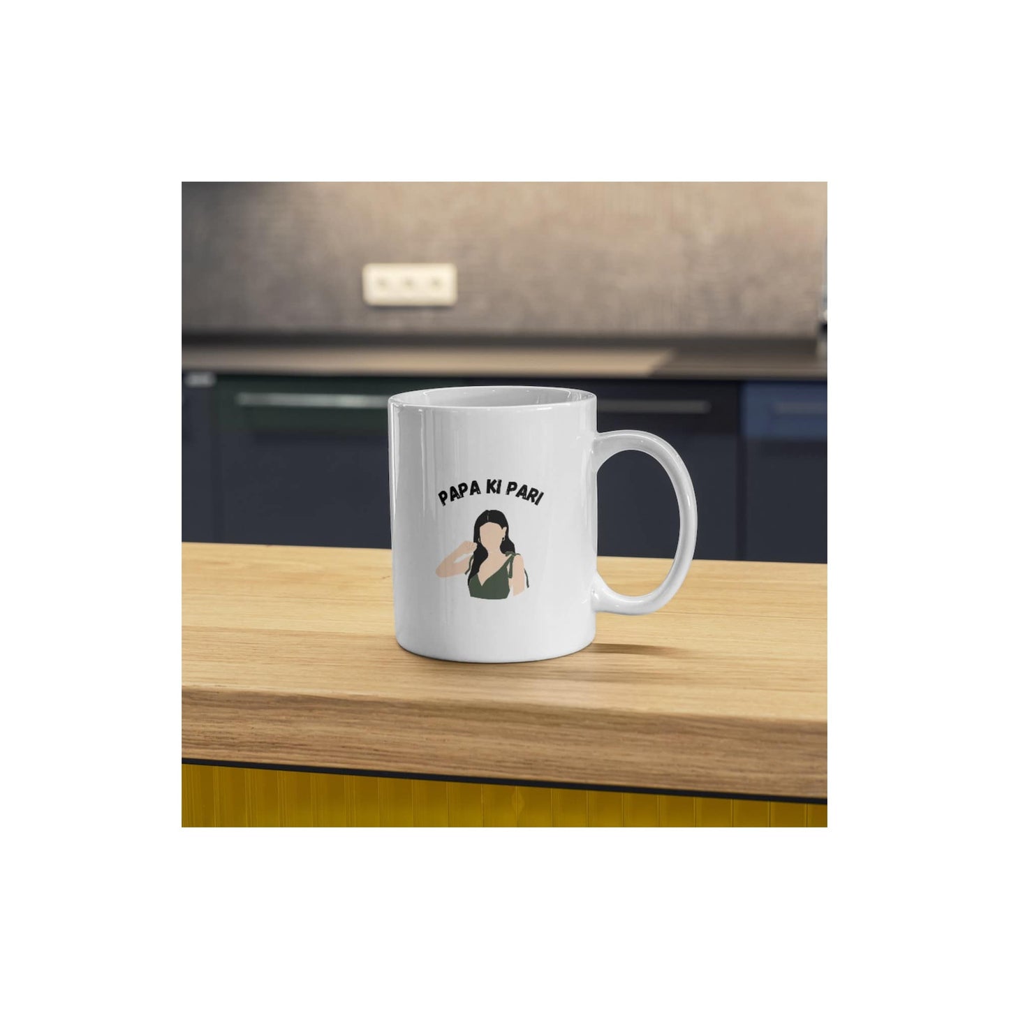 Papa Ki Pari Everyday Coffee & Tea Cups 11oz