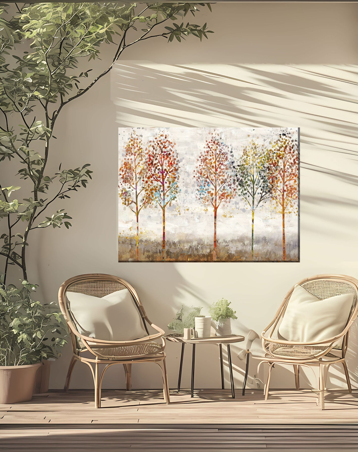 Young Forest All Weather Outdoor Art