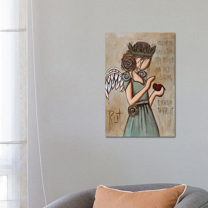 Strong Enough by Ruth's Angels - Canvas Gallery Wrap