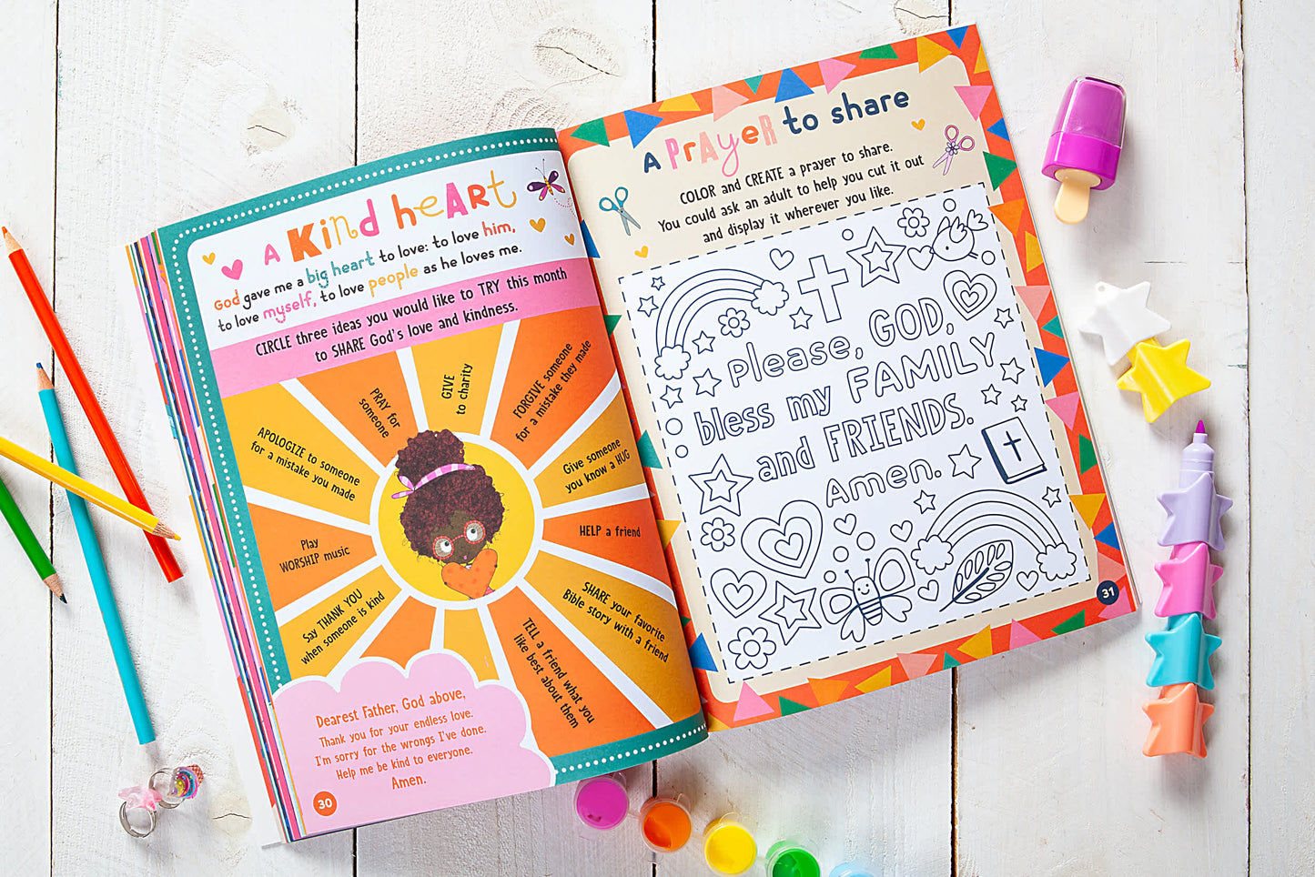 BroadStreet Publishing God Made Me Crazy Creative Activity Book -