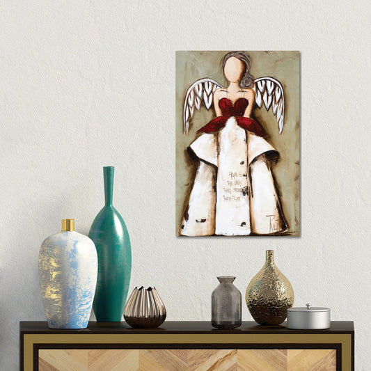 Hope Is The Only Thing by Ruth's Angels - Canvas Gallery Wrap