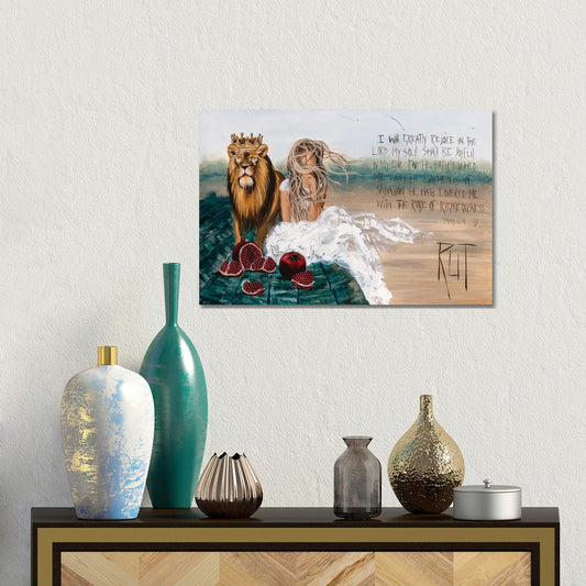 I Will Greatly Rejoice by Ruth's Angels - Canvas Gallery Wrap